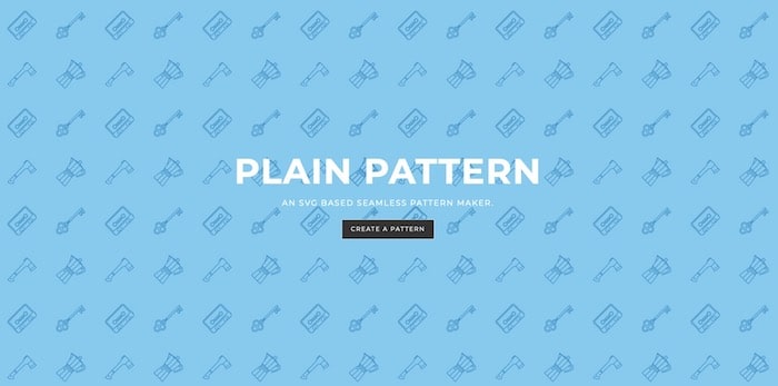 Plain Pattern générateur motif png svg