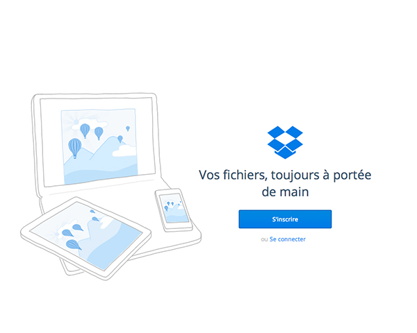 Outil DropBox travail collaboratif