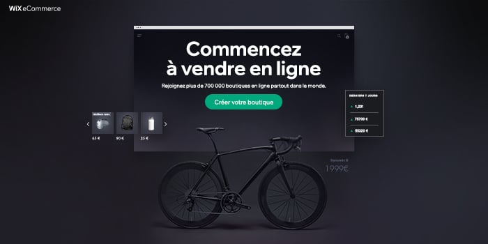 Wix site e-commerce