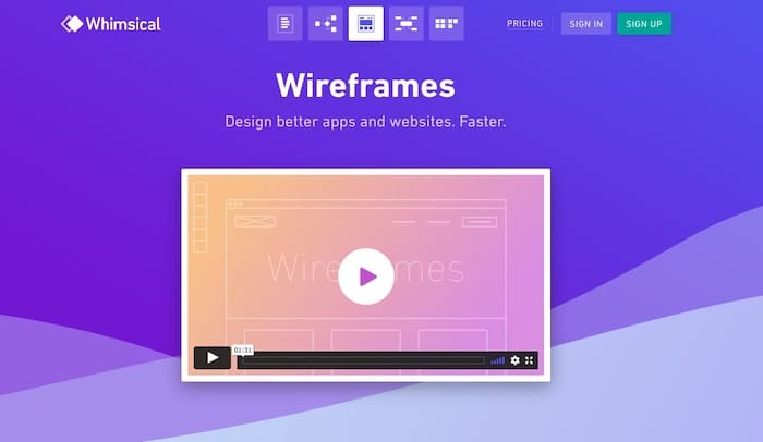 whimsical wireframe
