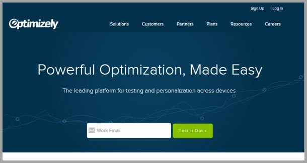 Optimizely-landing-page