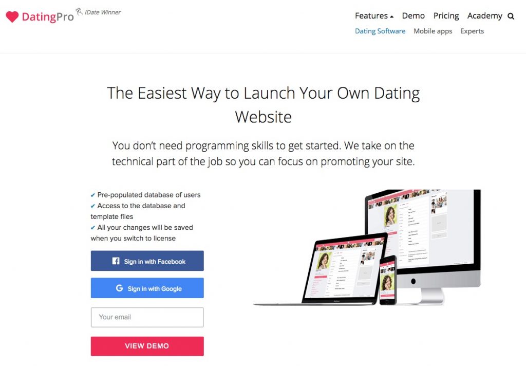 Love Dating script de rencontre en PHP