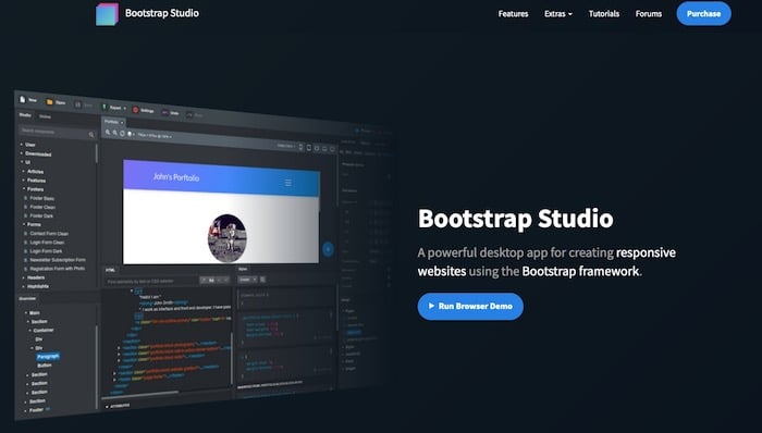 Bootstrap Studio