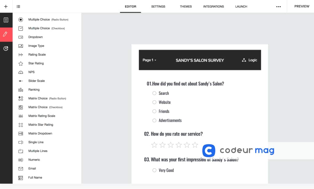Top 10 Des Meilleurs Outils Pour Creer Un Questionnaire En Ligne