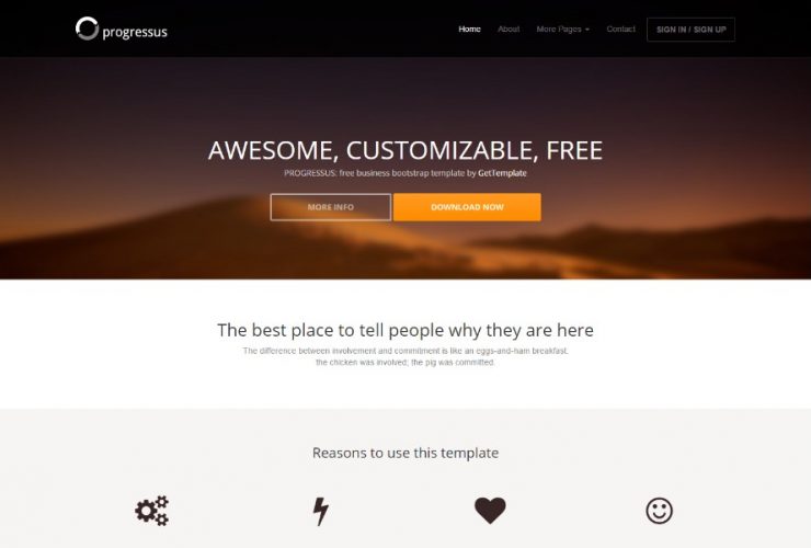 25 templates bootstrap gratuits d couvrir