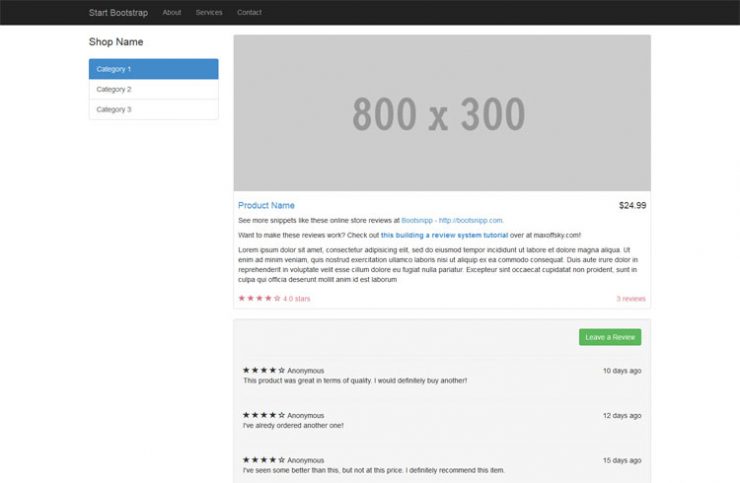 25 templates Bootstrap gratuits à découvrir