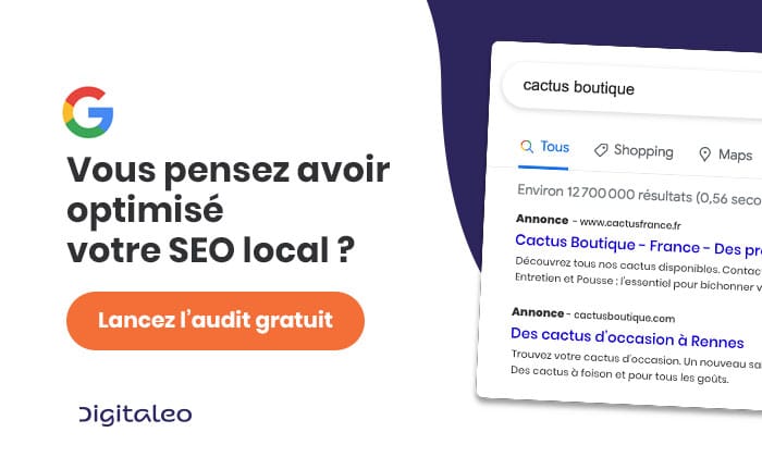 réalisez un audit de votre SEO local