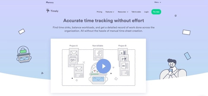 Timely outil de time tracking et gestion du temps