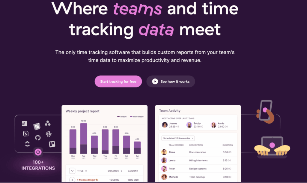 outil time tracking Toggl