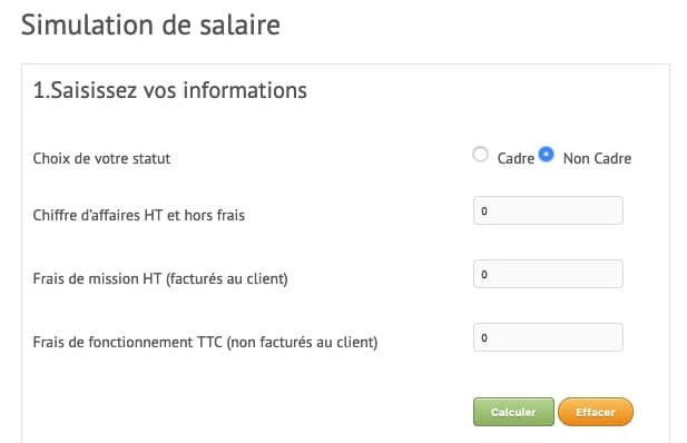 simulateur de charges salariales