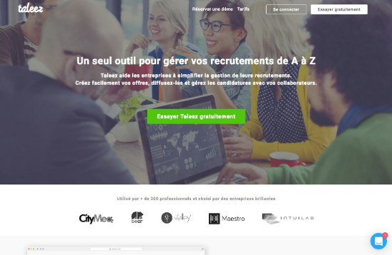 Logiciel de gestion des candidatures Taleez