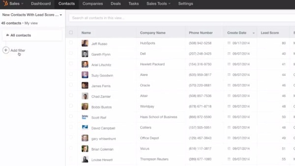 hubspot free CRM