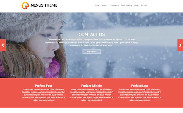 Free Drupal theme