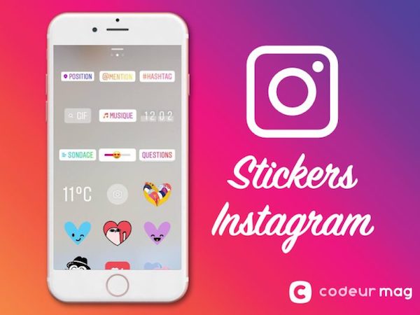 Sticker storie instagram
