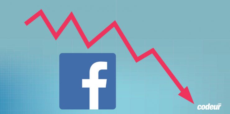 baisse d'engagement sur facebook