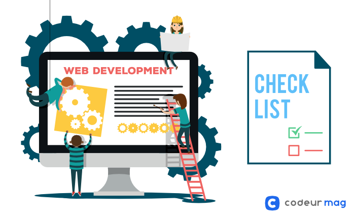 Checklist développeur web