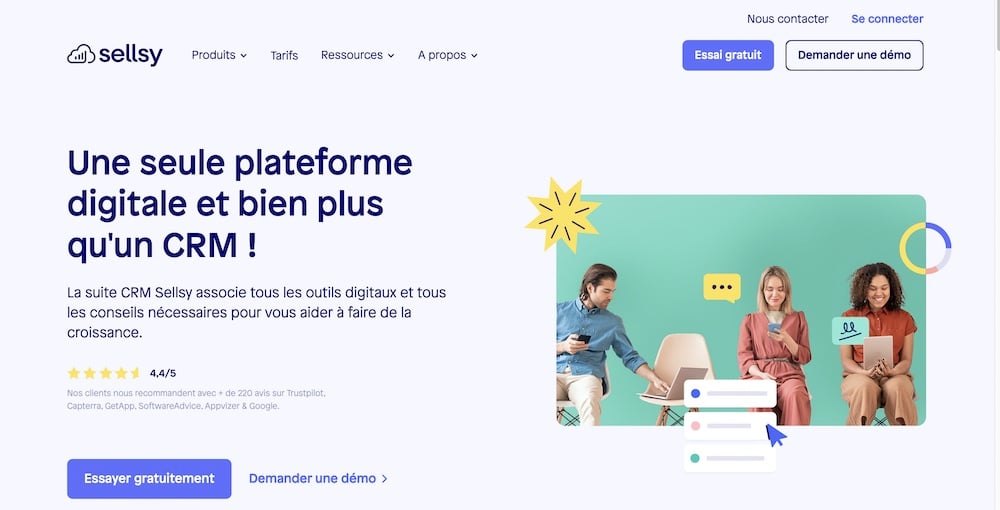 Sellsy logiciel CRM pour freelances