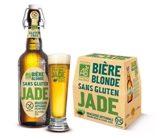branding naturel écologie bière Jade