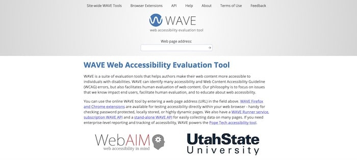 outil test accessibilité Wave