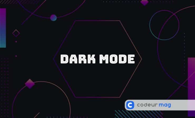 dark mode site web