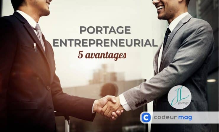 avantages portage entrepreneurial création d'entreprise JL Portage