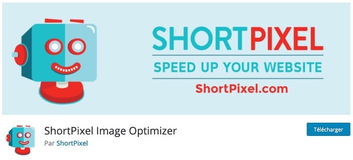 Complemento de compresión de imágenes ShortPixel WordPress