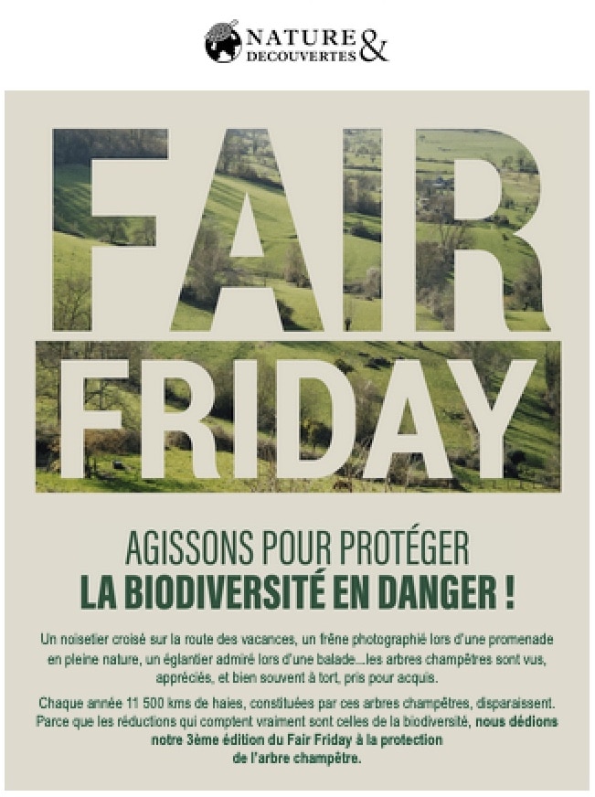 Fair Friday Nature & Découvertes