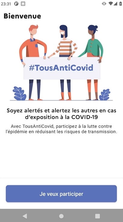 tous anti Covid, application IoB