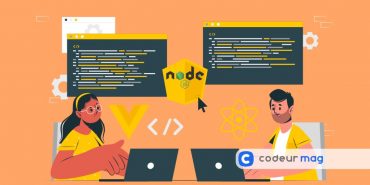deux developpeurs codent en utilisant nodejs