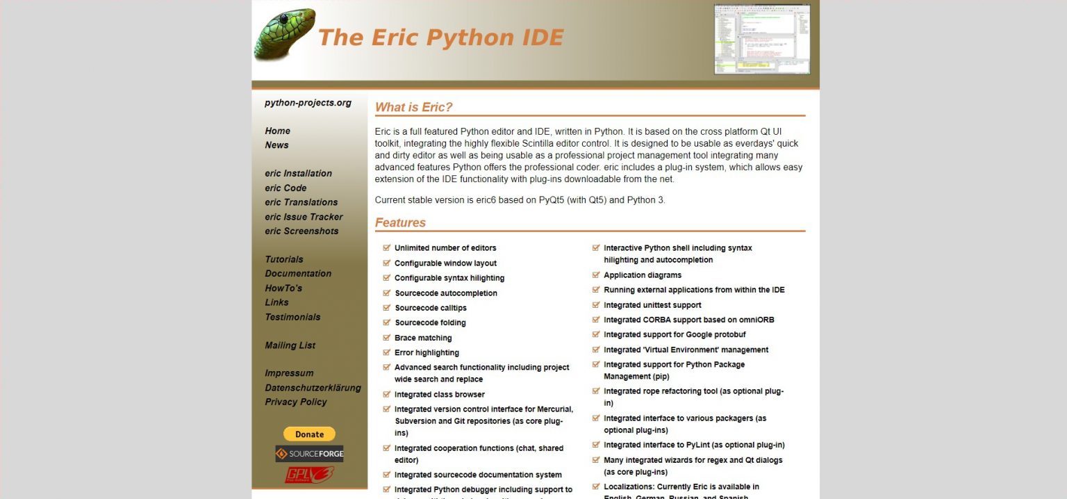 Top 6 des Environnement de Développement pour Python