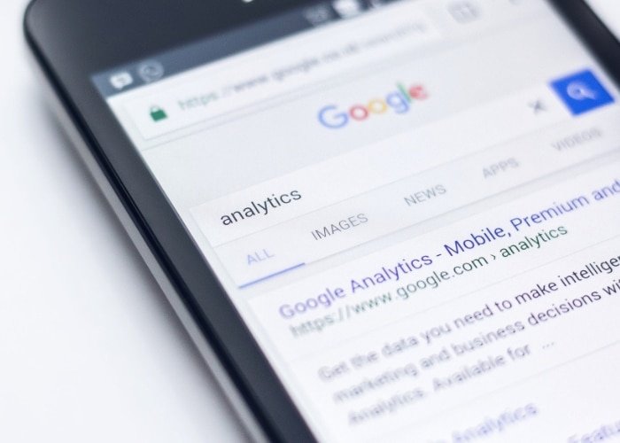 recherche interne google analytics