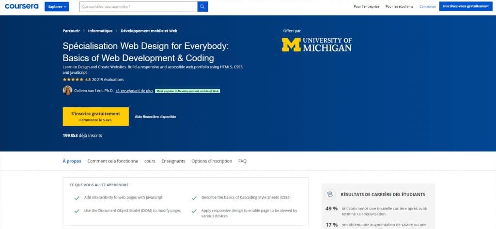 Web Design for Everybody de Coursera