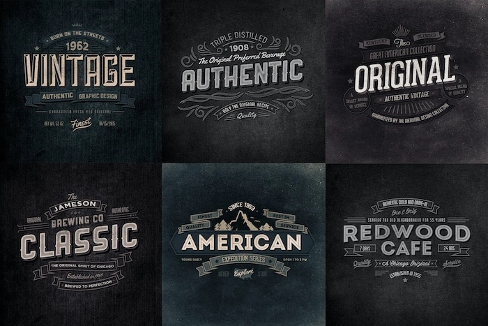 les typographies