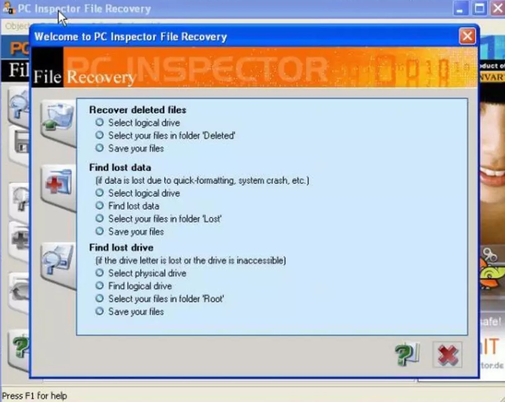 PC inspector File Recovery