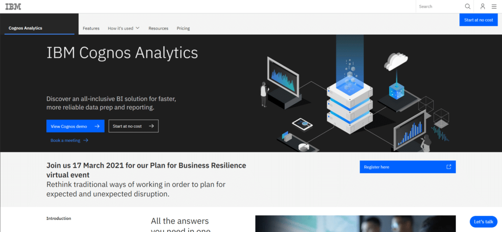 IBM Cognos Analytics