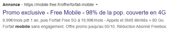 urgence freemobile