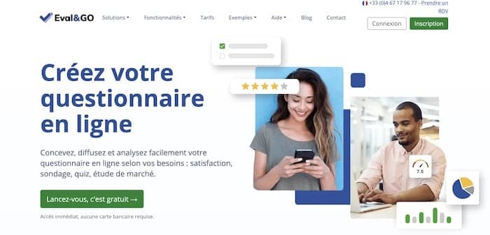 outil questionnaire en ligne eval&go