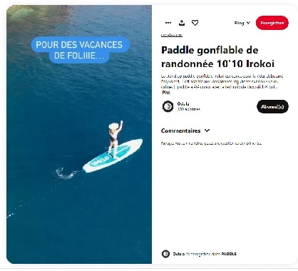 vidéo pinterest