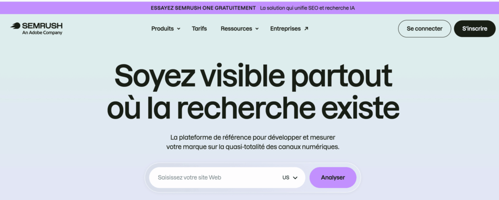 semrush meilleur logiciel seo