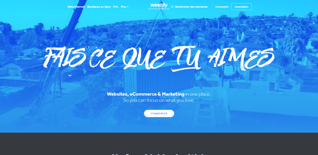 Weebly: la alternativa más fácil