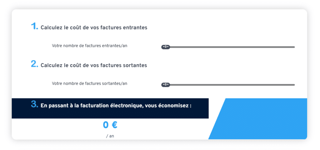 calculette facture papier vs numérique