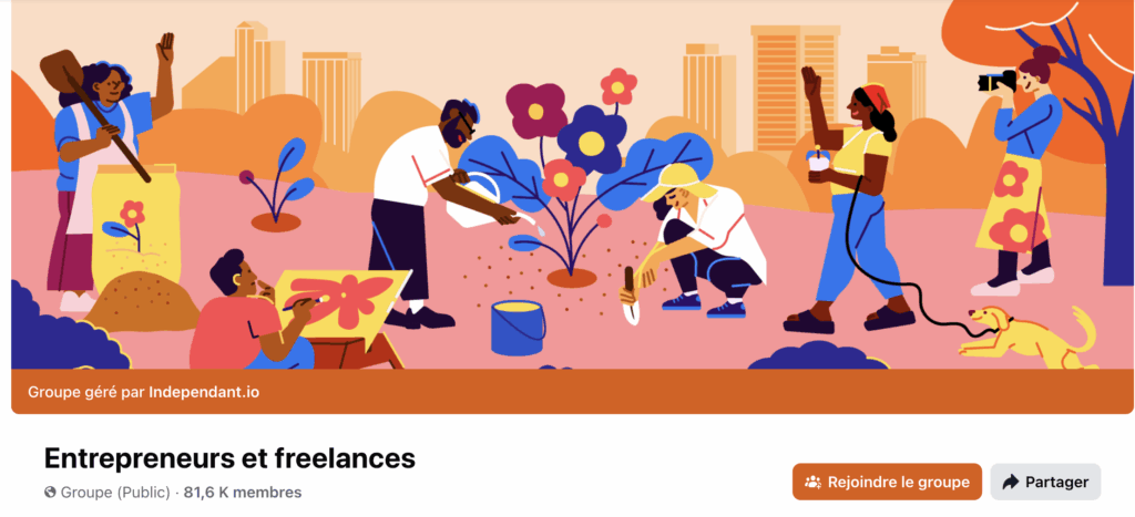 groupe facebook freelance
