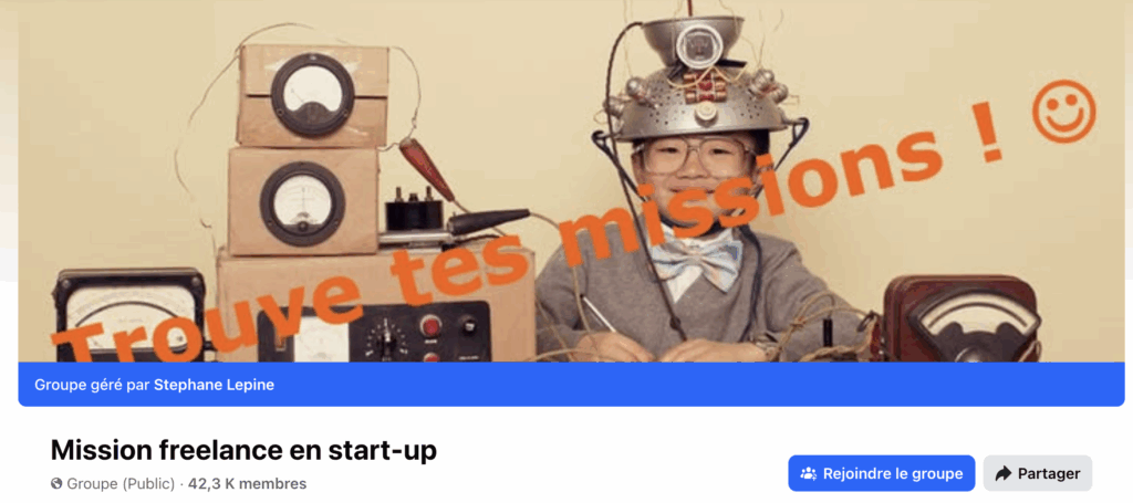 groupe facebook freelance
