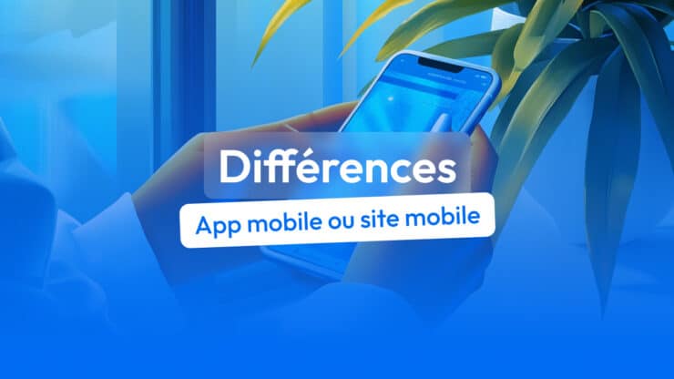 application ou site mobile