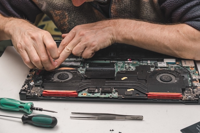 Computer maintenance of a PC