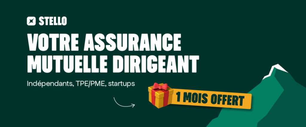 1 mois offert sur votre assurance mutuelle dirigeant Stello