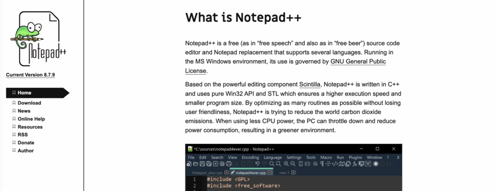 IDE PHP Notepad ++