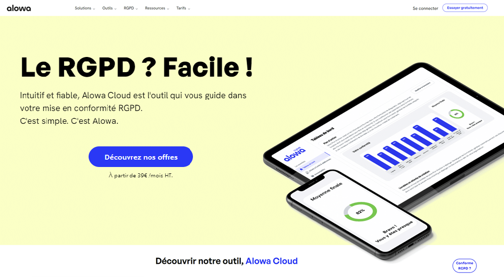 Logiciel RGPD Alowa Cloud