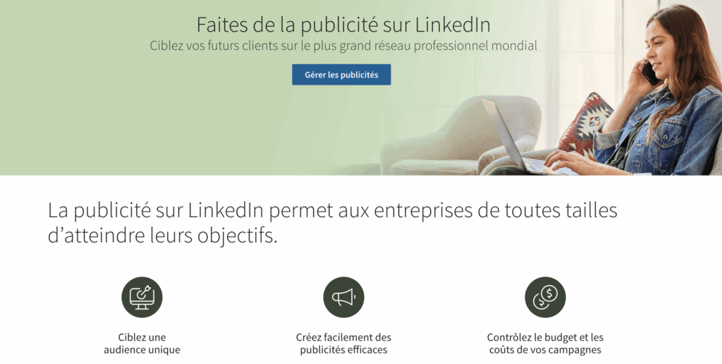 linkedin ads plateforme de publicité digitale