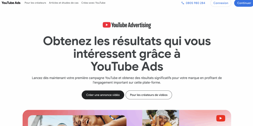 youtube ads publicité digitale